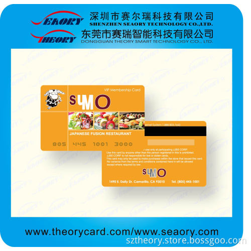 2014 Lastest Supermarket Loyalty Card